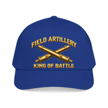 Load image into Gallery viewer, Mid Profile Baseball Cap - Field Artillery - King of Battle - 3D - Enhanced
