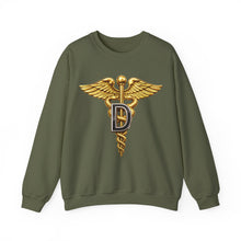 Load image into Gallery viewer, Crewneck Sweatshirt - Army Dental Corps Branch Insignia - 3D - Enhanced
