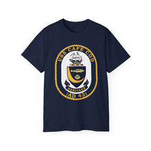Load image into Gallery viewer, Unisex Ultra Cotton Tee - Navy - USS Cape Cod (AD 43) wo txt X 300
