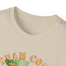 Load image into Gallery viewer, Unisex Ultra Cotton Tee - Vietnam Combat Veteran w 20th Engineer Brigade  SSI - Dong Tam X 300
