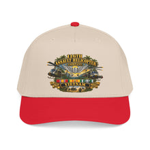Load image into Gallery viewer, Mid Profile Baseball Cap - Army - 116th Assault Helicopter Co w  Aviator Badge w VN SVC - HORNETS - 3D - Enhanced
