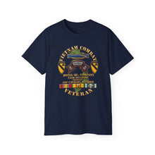 Load image into Gallery viewer, Unisex Ultra Cotton Tee - Army - Vietnam Combat Vet - H Co 75th Infantry (Ranger) - 1st Cavalry Div SSI  - 3D - Enhanced
