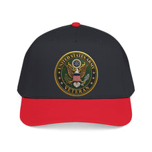 Load image into Gallery viewer, Mid Profile Baseball Cap - Army - US Army Veteran - 3D - Enhanced
