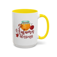 Load image into Gallery viewer, Accent Coffee Mug - Autumn Blessings

