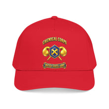 Load image into Gallery viewer, Mid Profile Baseball Cap - Army - Chemical Corps - 3D - Enhanced
