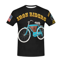 Load image into Gallery viewer, AOP - E Company, 25th Infantry, Iron Riders, Buffalo Soldiers - 3D Mens All Over Print Crew Neck T-Shirt
