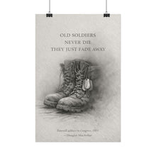 Load image into Gallery viewer, Posters - Old Soldiers Never Die
