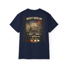 Load image into Gallery viewer, Checkpoint Charlie Tribute Tee — 'World War III Starts' Berlin Brigade (4th Battalion, 18th Infantry)
