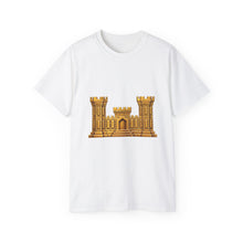Load image into Gallery viewer, Unisex Ultra Cotton Tee - Amy Corps of Engineers Branch Insignia - 3D -  Enhanced
