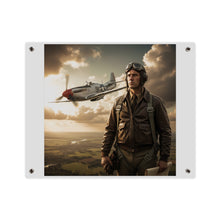 Load image into Gallery viewer, Acrylic Wall Art Panel - Army Air Corps Pilot
