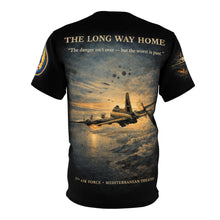 Load image into Gallery viewer, WWII 775th Bomb Squadron 'On Mission' All-Over Print Tee

