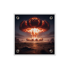 Load image into Gallery viewer, Acrylic Wall Art Panel - Atomic Blast in the desert
