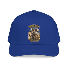 Load image into Gallery viewer, Mid Profile Baseball Cap - Army - Todays Buffalo Soldiers in Iraq - OIF - Cavalrymen at War  w IRAQ SVC - 3D - Enhanced
