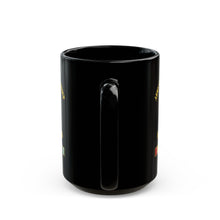 Load image into Gallery viewer, Black Mug  (15oz) - Army - Army Security Agency Group w SVC Ribbons - 3D - Enhanced
