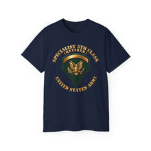 Load image into Gallery viewer, Unisex Ultra Cotton Tee - Army - Specialist 5th Class - SP5 - 3D X 300
