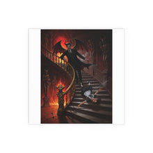 Load image into Gallery viewer, Indoor and Outdoor Silk Posters - devil and maid
