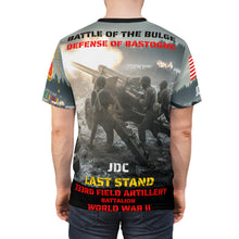 Load image into Gallery viewer, AOP - 333rd Artillery Bn WWII - Last Stand - Defense of Bastogne - Cut &amp; Sew Tee - Customized - JDC
