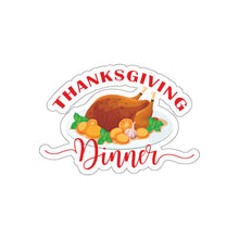 Load image into Gallery viewer, Die-Cut Stickers - Thanksgiving Dinner
