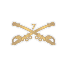 Load image into Gallery viewer, Kiss-Cut Stickers - Army - 7th Cavalry Branch wo Txt X 300
