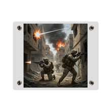 Load image into Gallery viewer, Acrylic Wall Art Panel - Marines in  the 2nd Battle of Fallujah
