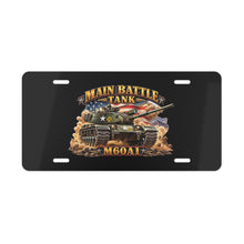 Load image into Gallery viewer, License Plate - Army - Main Battle Tank - M60A1 w Fire- Right Face - 3D - Enhanced
