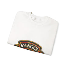Load image into Gallery viewer, Crewneck Sweatshirt - Army - 2nd Ranger Battalion - Ranger Scroll - 3D - Enhanced
