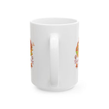 Load image into Gallery viewer, White Ceramic Mug - 11oz &amp; 15oz - Thanksgiving Day - Turkey
