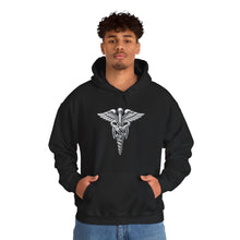 Load image into Gallery viewer, Hoodie – Army Medical Service Corps (MS) Branch Insignia - 3D - Silver - Enhanced

