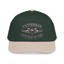 Load image into Gallery viewer, Mid Profile Baseball Cap - USCG - Cutterman - Enlisted w txt - 3D - Enhanced

