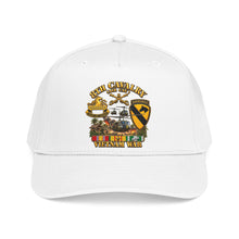Load image into Gallery viewer, Mid Profile Baseball Cap - Army - 8th Cavalry (Air Cav) - 1st Cav Division w VN SVC - 3D - Enhanced
