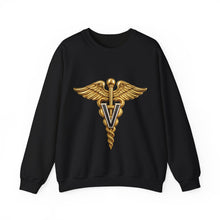 Load image into Gallery viewer, Crewneck Sweatshirt - Army Veterinary Corps Branch Insignia - 3D
