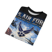 Load image into Gallery viewer, U.S. Air Force - Airmen Today, Defenders Forever - Tribute Tee — "READY TO FIGHT"
