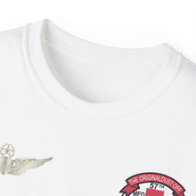 Load image into Gallery viewer, Unisex Ultra Cotton Tee - 57th Medical Co - Original Dustoff - Vietnam w Master Wings w VN SVC
