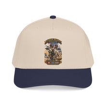 Load image into Gallery viewer, Mid Profile Baseball Cap - Army - Todays Buffalo Soldiers in Iraq - OIF - Cavalrymen at War  w IRAQ SVC - 3D - Enhanced
