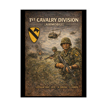 Load image into Gallery viewer, Rolled Posters - 1st Cavalry Division in Ia Drang
