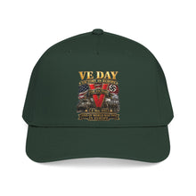 Load image into Gallery viewer, Mid Profile Baseball Cap - Army - VE Day - Victory in Europe Day - End of WWII - 3D - Enhanced
