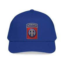 Load image into Gallery viewer, Mid Profile Baseball Cap - Army  - 82nd Airborne Division - SSI wo Txt - 3D - Enhanced
