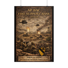 Load image into Gallery viewer, Rolled Posters - Ap Bac fire support base, 1969-1970
