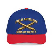 Load image into Gallery viewer, Mid Profile Baseball Cap - Field Artillery - King of Battle - 3D - Enhanced
