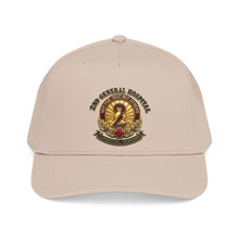 Load image into Gallery viewer, Mid Profile Baseball Cap - 2nd General Hospital - Landstuhl Germany - Black - 3D - Enhanced
