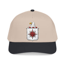 Load image into Gallery viewer, Mid Profile Baseball Cap - COA - Central Intelligence Agency (CIA)  wo Txt - 3D - Enhanced

