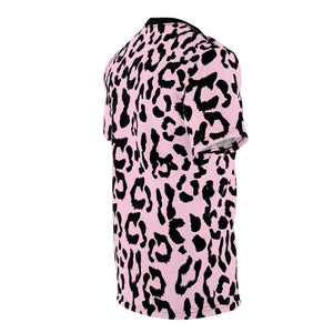Unisex AOP - Leopard Camouflage - Baby Pink - Black