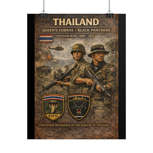 Load image into Gallery viewer, Posters - Thailand's war heroes Cobras and Panthers
