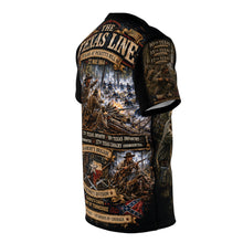 Load image into Gallery viewer, Texans at the Battle of Pickett's Mill Tribute Tee - Civil War, 27 May 1864  (6th, 7th 10th, Texas Infantry, 15th, 17th Texas Cavalry (Dismounted)
