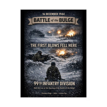 Load image into Gallery viewer, Matte Poster - 99th Infantry Division - Battle of the Bulge

