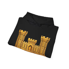 Load image into Gallery viewer, Hoodie – Amy Corps of Engineers Branch Insignia - 3D -  Enhanced
