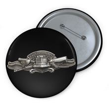 Load image into Gallery viewer, Custom Pin Buttons - USCG - Expeditionary Warfare Specialist wo txt - 3D - Enhanced
