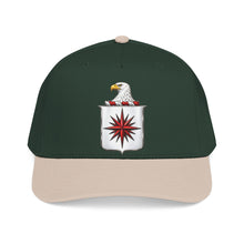 Load image into Gallery viewer, Mid Profile Baseball Cap - COA - Central Intelligence Agency (CIA)  wo Txt - 3D - Enhanced
