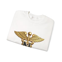 Load image into Gallery viewer, Crewneck Sweatshirt - Army Nurse Corps Branch Insignia - 3D - Enhanced
