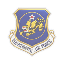 Load image into Gallery viewer, Kiss-Cut Stickers - USAF - 14th Air Force - Flying Tigers wo txt - 3D - Enhanced
